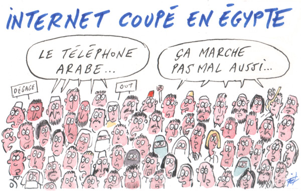 internet, facebook, twitter et les révolution en tunisie et en égypte
