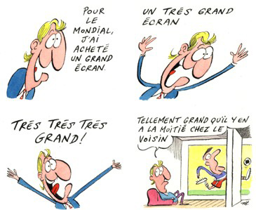 une nouvelle télé pour le mondial