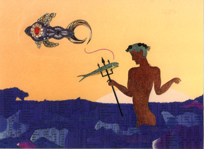 le petit poisson et le pcheur
